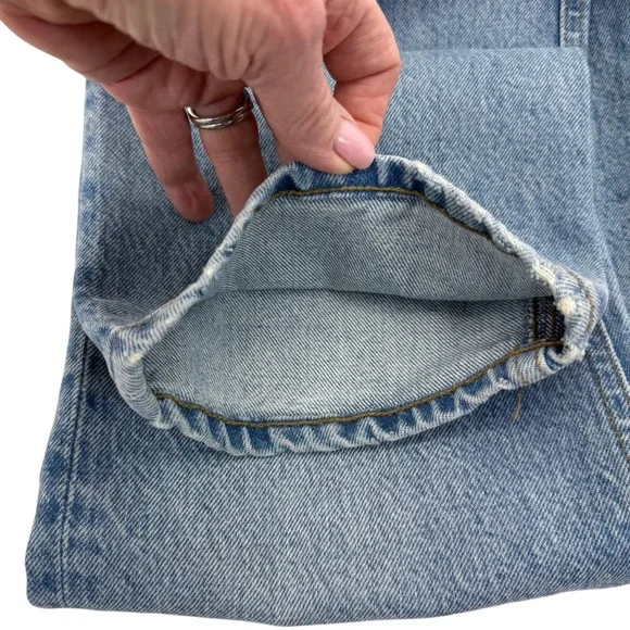 NWOT AGolde 90’s Pinch Waist Jeans 26 Blue - Picture 15 of 16